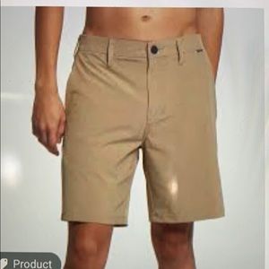 Men’s Hurley tan shorts size 34